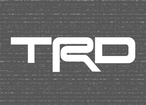 TRD Toyota Racing Development Car Window Vinyl Decal Sticker 5" Wide