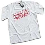 HotScamp Premium Under New Management White Mens Wedding T-Shirt