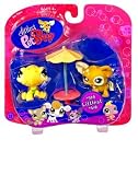 Littlest Pet Shop Exclusive Littlest Pet Pairs Yellow Turtle & Chihuahua