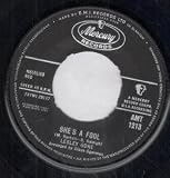 SHES A FOOL 7 INCH (7" VINYL 45) UK MERCURY 1963