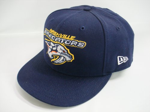 New Era 59fifty Nashville Predators NHL Navy Blue Cap - 7 7/8