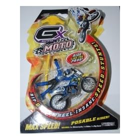 GX RACERS MOTO BIKE BLUE