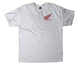 Joe Rocket Honda Wing Mens Short Sleeve T-Shirt White XL