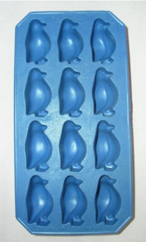 Childrens Toyshop  Kitchen & Housewares : Lekue Silicone Ice Cube Tray, Penguin