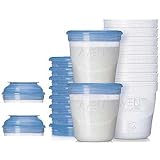 Philips Avent BPA Free Breast Milk Storage Starter Set, Clear, 6 Ounce, 10 Count (Discontinued by Manufacturer)