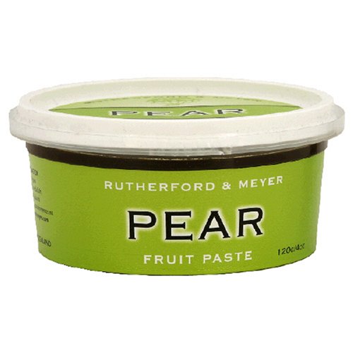 Rutherford & Meyer Pear Fruit Paste, 4-Ounce Tubs (Pack of 5) by Rutherford & Meyer