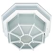 Globe Electric 40272 Outdoor Octogonal Fixture, White