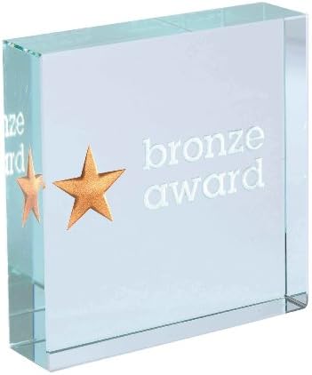 Spaceform Medium Paperweight Bronze Award 1700