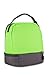 High Sierra Stacked Compartment Lunch Bag, Lime/Slate, One Size