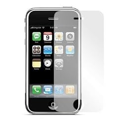 3-Pack Premium Reusable LCD Screen Protector with Lint Cleaning Cloth for Apple iPhone 3G 3GS 8GB 16GB [CTCStore Packaging]
