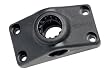 SCOTTY SIDE/DECK MOUNTING BRACKET BLACK