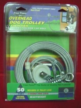 50ft Cable Trolley 1750lb - Red
