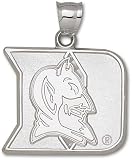 Duke Blue Devils Giant 1 1/2 W x 1 3/8 H Iron Duke Pendant - 14KT Gold Jewelry