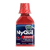 Vicks NyQuil Cough Liquid, Cherry Flavor, 10-Fluid Ounce Bottles (Pack of 2)