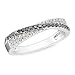 Sterling Silver 1/4 CT TDW Black and White Diamond Black Rhodium Plated Fashion Ring (G-H, I3)