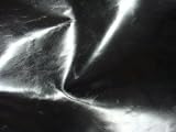 FERUS - Genuine Luxury Glacé Goatskin Leather - 1 HIDE " TUXEDO BLACK " - XL 1.9 to 2.5 SQUARE FEET