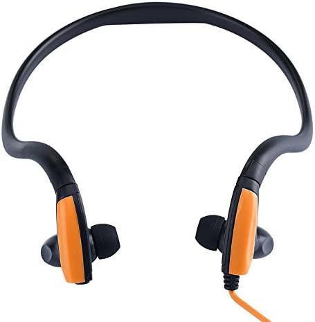 Kimmar Handfree Exercise/Running/Sports &amp; Gym Headset Earphone Headphone With Microphone For IOS Android Smartphone and Mp3 (Orange)