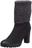 Caprice 9-9-25328-29, Damen Klassische Stiefel, Schwarz (BLACK NUBUC 8), EU 38 (UK 5)