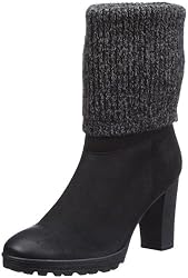 Caprice 9-9-25328-29, Damen Klassische Stiefel, Schwarz (BLACK NUBUC 8), EU 40 (UK 6.5)