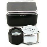 Hexagonal Body 10X Power, 18MM Lens, Chrome