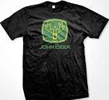 John Beer T-shirt, Funny Mens College Drinking Shirts