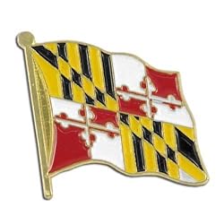 Maryland Flag Lapel Pin
