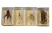 Bug Specimens (Cricket, Locust, Yellow Leaf Beetle, Crab)