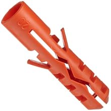 Nylon 6/6 Anchor, 3-1/8" Length, 3/4"-10 Threads, Pack Of 10
