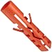 Nylon 6/6 Anchor, 3-1/8" Length, 3/4"-10 Threads, Pack Of 10
