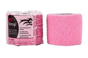 3M(TM) Vetrap(TM) Bandaging Tape Pack 1404 Hot Pink [PRICE is per ROLL]