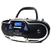 Supersonic SC-744 MP3/CD Player with Cassette Recorder & AM/FM Radio