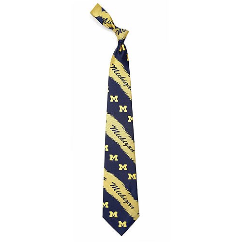 Michigan Wolverines NCAA Woven #2 Mens Tie (100% Silk)