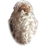 Santa Deluxe Wig And Beard One Size - set