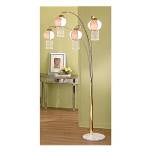 Moroccan Floor Lamps on Amazon Com Moroccan Lantern Arc Floor Lamp Home Improvement