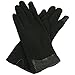 Alpine Swiss Womens Wool & Leather Trim Touch Screen Fashion Gloves