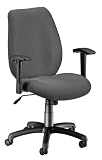 Ergonomic Ratchet-Back Chair - Graphite
