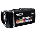 Praktica DVC 10.10 FHD Camcorder (10 Megapixel, 8,9 cm (3,5 Zoll) Touchscreen Display, 10-fach opt. Zoom, SD/SDHC Karten-Slot) schwarz
