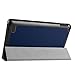 Fire 7 2015 Case - NEWSTYLE Ultra Slim Shell Lightweight Tri-fold Stand Cover for Amazon Fire 7 Inch Tablet(5th Generation 2015 release ONLY), Navy Blue