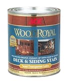 4 each: Wood Royal Acryic Semi- Transparent Stain (165A340-2)