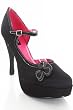 Gothic Mary Jane Punk Platform Round Toe Heels 8.5m