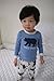 Vaenait Baby 12M-7T Kids Boys Sleepwear Pajama 2pcs Set Funny Bear Blue