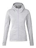 Bench Damen Jersey/Fleecejacke gebondet RUN AROUND, white marl, XS, BLEA2732_WH007X