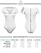 FPT Womens Basic Short Sleeve Bodysuit BLACK MEDIUM