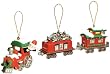Monopoly Christmas Express Train Christmas Ornament Set by Basic Fun