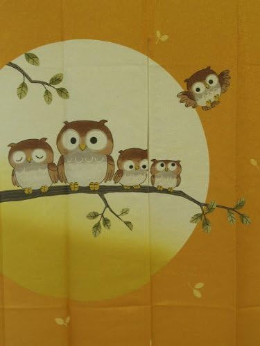 Japanese Noren W:85cm(33.46in) X H:150cm(59in) OWL #9858340