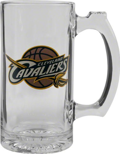 Cleveland Cavaliers Beer Mug: 3D Logo Glass Tankard