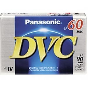 Panasonic AY-DVM60EJ 60 Minutes Mini DV Video Tape Cassette 50 Pack by Panasonic