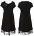 GIRLS JUST KIDDING Stretch Bow Front Dress W/ Sequins