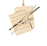 Baldwin Flute with Sheet music Ornament