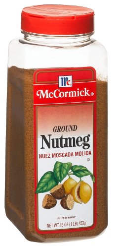 McCormick Nutmeg, Ground, 16-Ounce Units (Pack of 2)